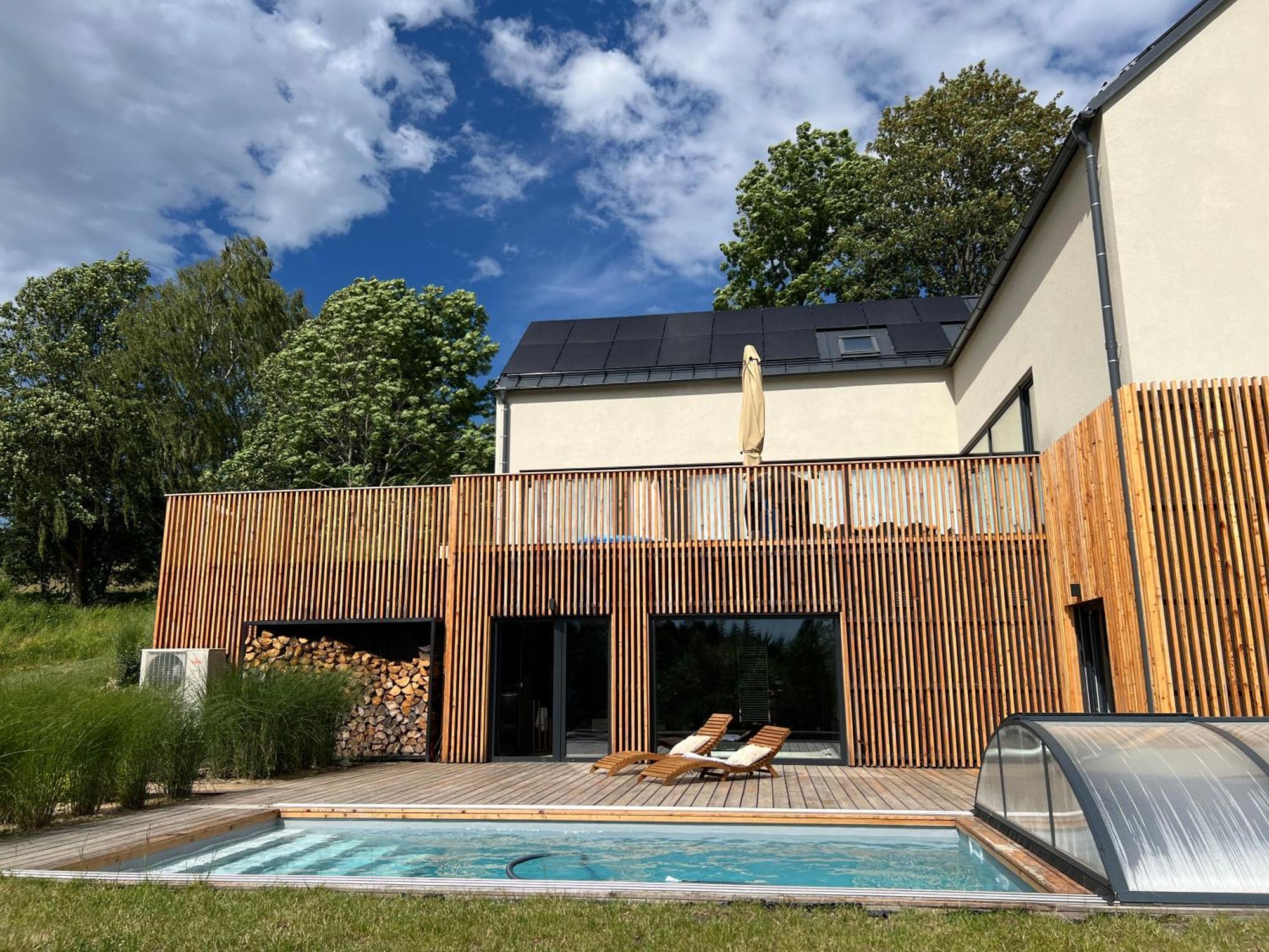 Vila Dvorecna Villa Loučovice Kültér fotó